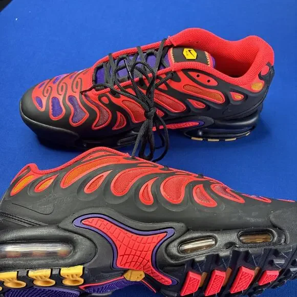 Nike Air Max Plus Drift All Day FD4290-003 Orange Purple Black 10.5 new no box - Picture 2 of 8